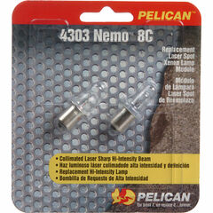 Pelican Lamp Kit 4303 Includes Emergency Back-Up Lamp for NEMO 8 'C' Cell Light Replacement