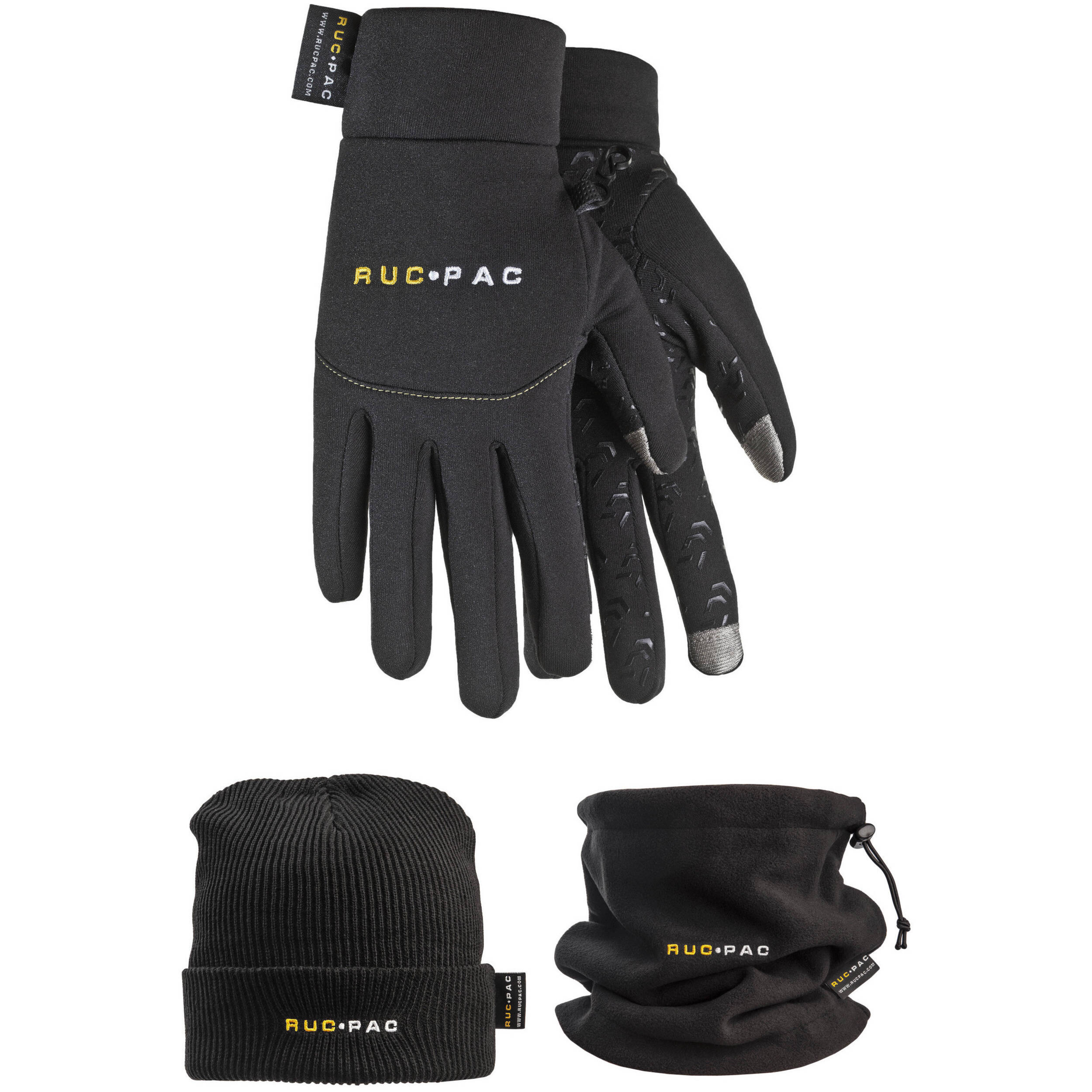 RucPac Photographers Winter Apparel Package (Small, Black)
