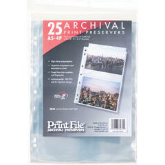 Print File A5-4P Photo Pages (25-Pack)