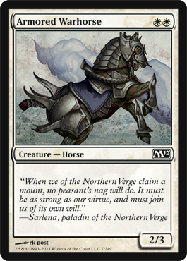 Armored Warhorse - Foil