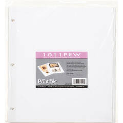 Print File 1011PEW Polyester Page Protectors (10 x 11