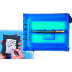 Innovative Scuba Concepts Mini Quest Underwater Erasable Slate (Translucent Blue)