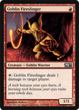 Goblin Fireslinger - Foil