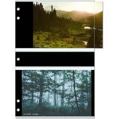Print File Sonic4 Photo Pages with Black Paper Inserts (4 x 6