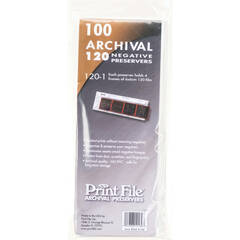 Print File Negative Strip Holder (1 Strip of 120, 100-Pack)