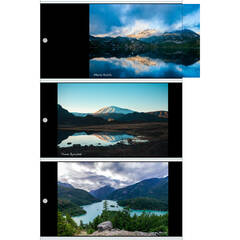 Print File Sonic6 Photo Pages with Black Paper Inserts (4 x 6