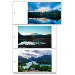 Print File Sonic6 Photo Pages with White Paper Inserts (4 x 6