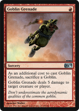 Goblin Grenade - Foil