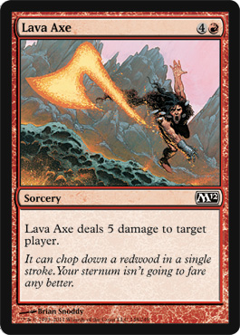 Lava Axe - Foil