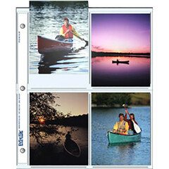 Print File 45-8P Archival Storage Page for 4x5