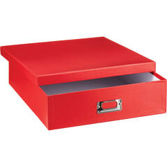 Pioneer Photo Albums Scrapbooking Storage Box (Bright Red)