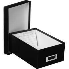 Print File Archival Photo Box (Black)