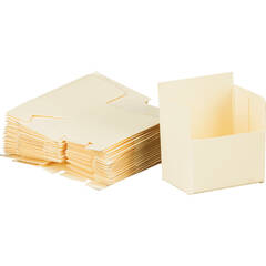 Print File SB24 Slide Storage Boxes (24-Pack, Cream)