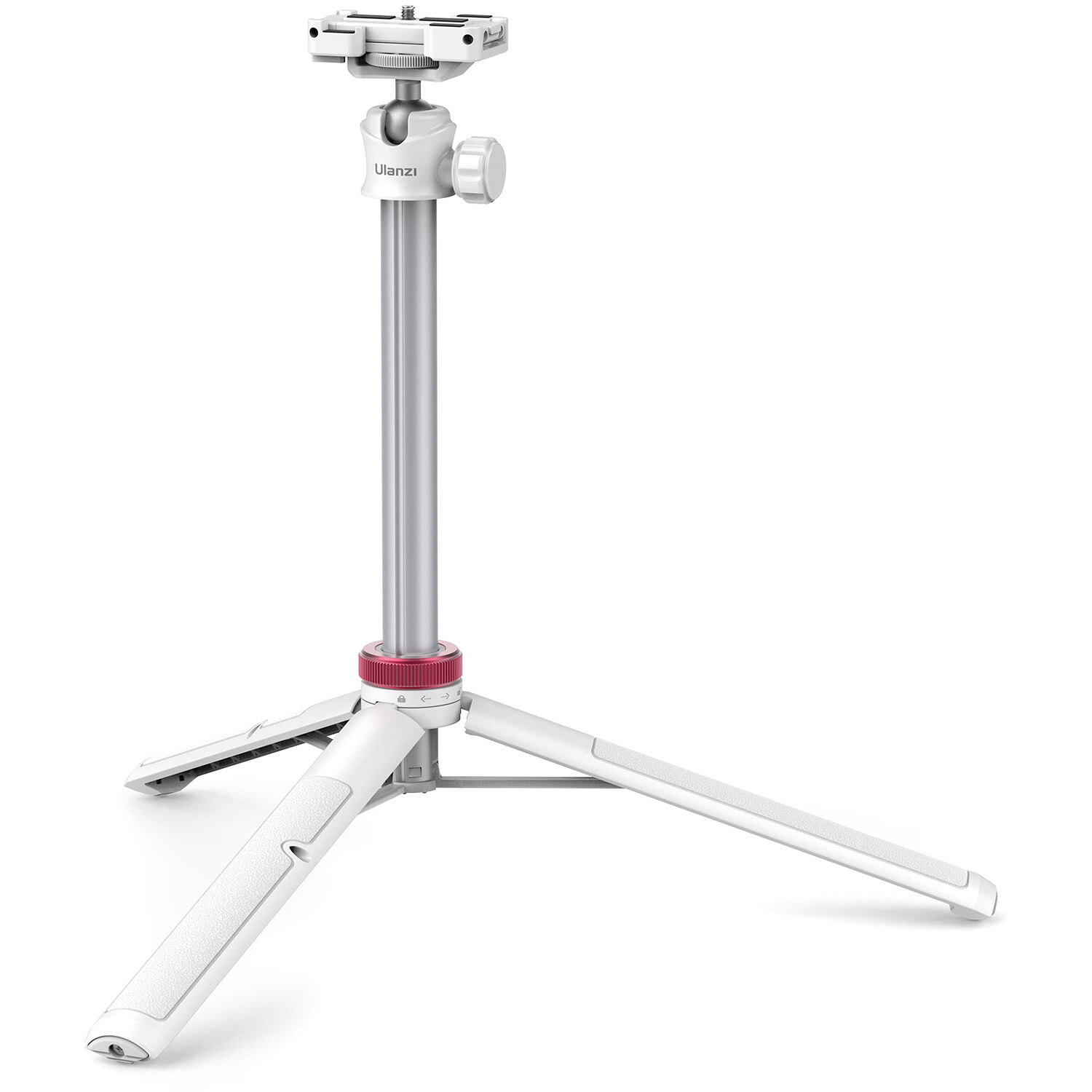 Ulanzi MT-44 Extendable Vlog Tripod (White)