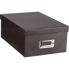 Pioneer Photo Albums Photo Storage Box (Dark Brown)