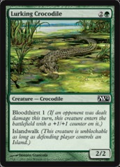 Lurking Crocodile - Foil