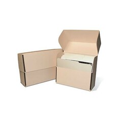 Print File TDBLETTER Metal Edge Letter Size Document Storage Box (12.25 x 10.25 x 5