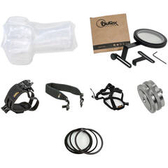 Outex Underwater Camera Cover Kit (Large, Tripod Compatible, 49mm Lens)
