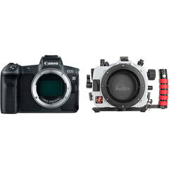 Ikelite Underwater Housing and Canon EOS R Mirrorless Digital Camera Body Kit