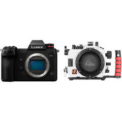Ikelite Underwater Housing and Panasonic Lumix DC-S1R Mirrorless Digital Camera Body Kit