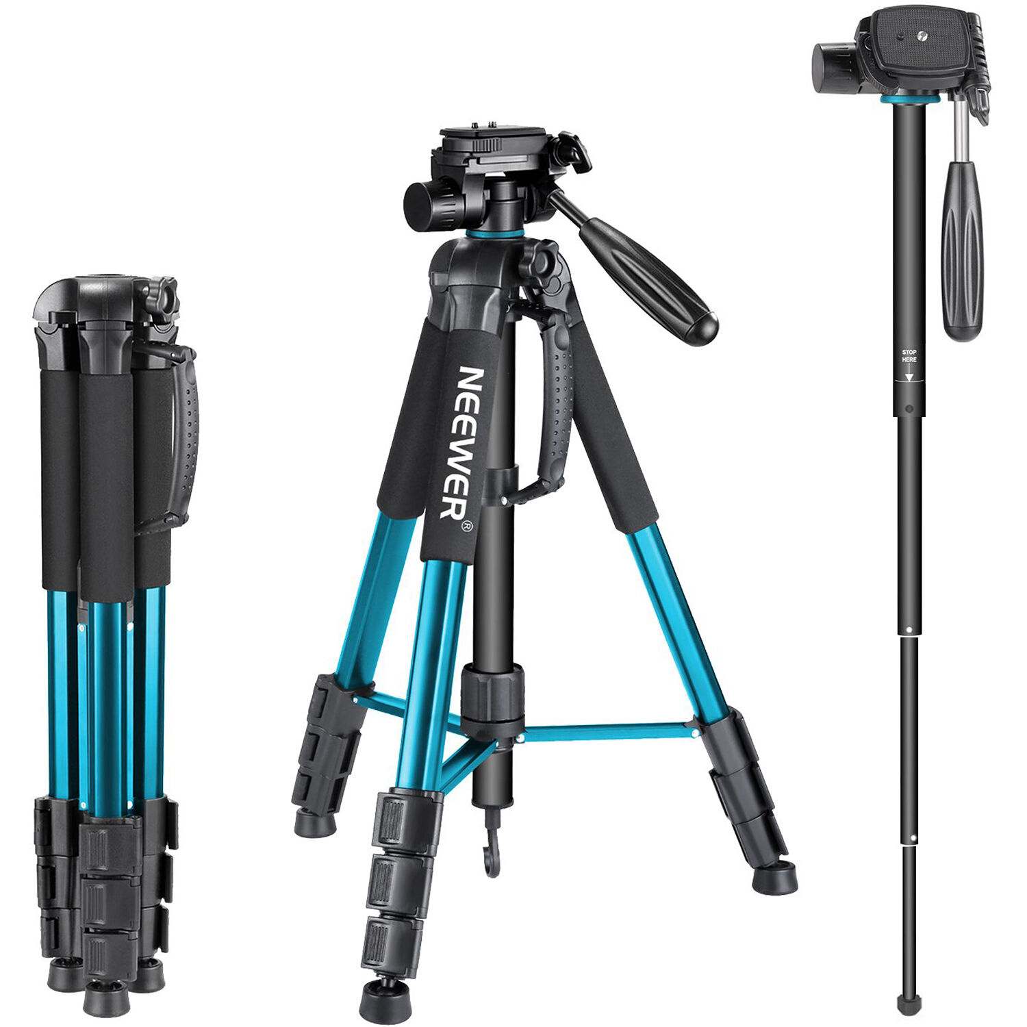 Neewer Portable Aluminum Camera Tripod/Monopod