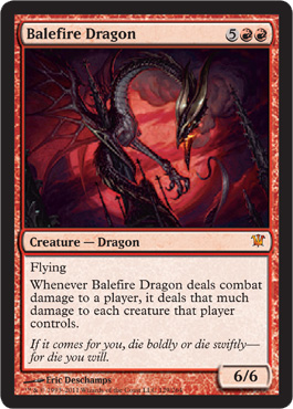 Balefire Dragon - Foil