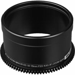 Sea & Sea Zoom Gear for Nikon AF-S DX NIKKOR 10-24mm f/3.5-4.5G ED Lens in Port on MDX or RDX Housing