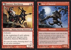 Hanweir Watchkeep // Bane of Hanweir - Foil