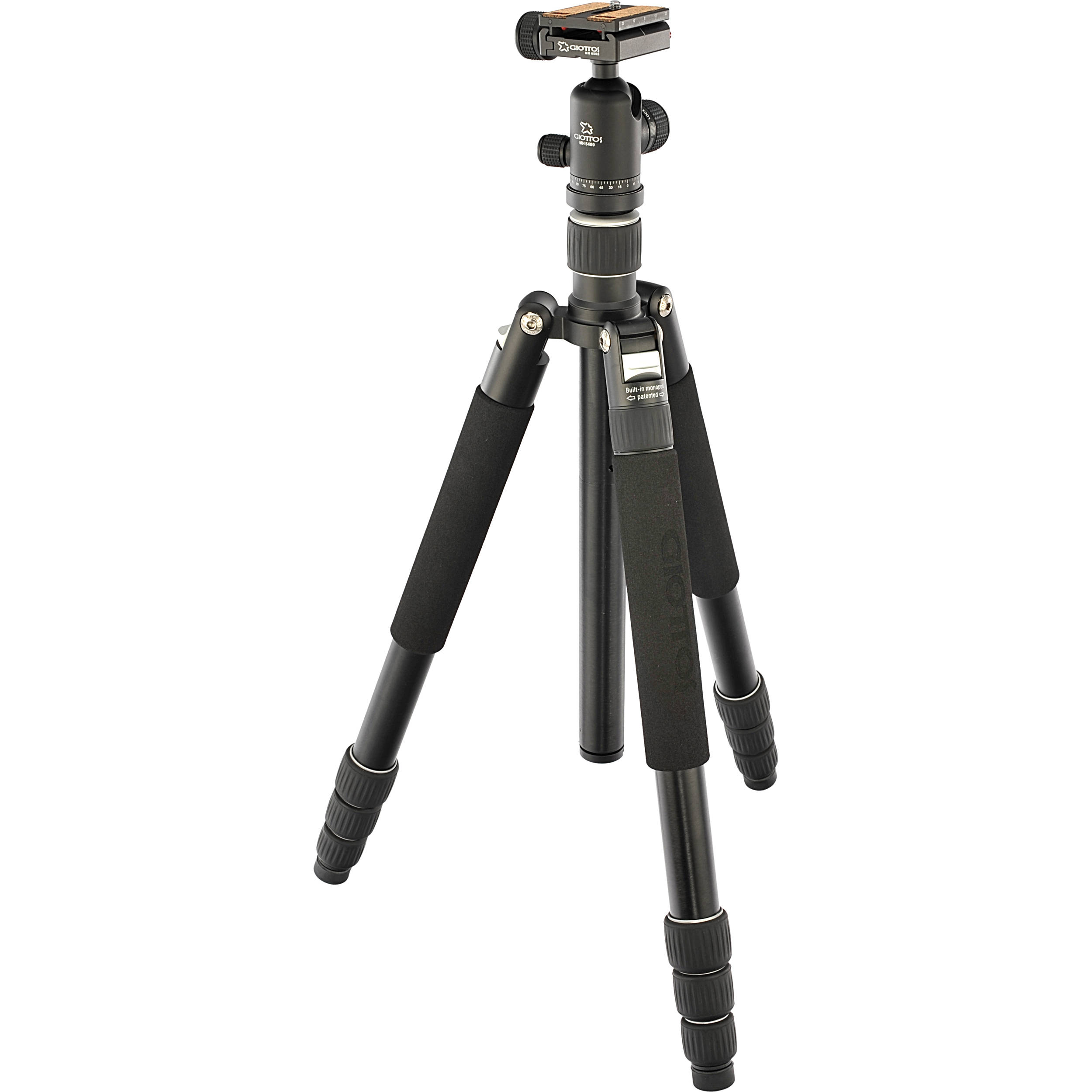 Giottos VGR9264-M2N Aluminum Tripod/Monopod W/QR Ballhead