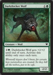 Darkthicket Wolf - Foil