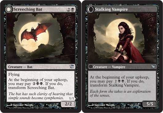 Screeching Bat // Stalking Vampire - Foil