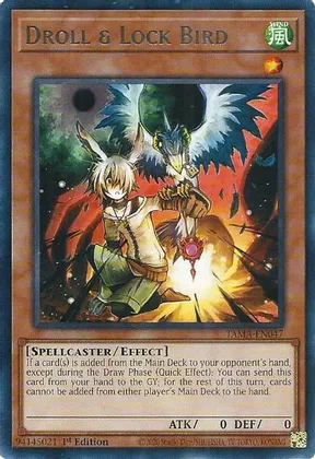 Droll & Lock Bird - TAMA-EN047 - Collectors Rare - 1st Edition
