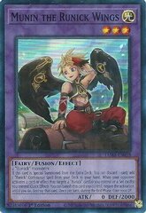 Munin the Runick Wings - TAMA-EN038 - Super Rare - 1st Edition