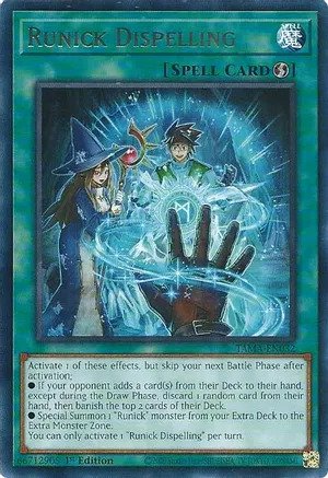 Runick Dispelling - TAMA-EN032 - Rare - 1st Edition