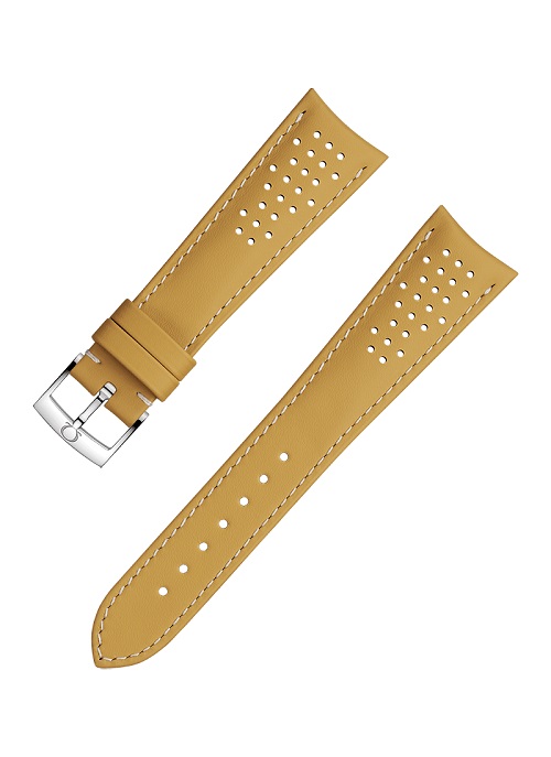 Omega - Yellow Leather Strap 20mm - 032CUZ010014