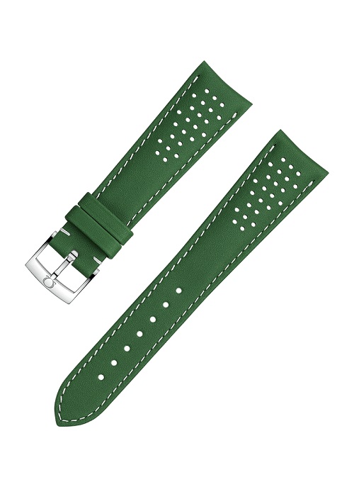 Omega - Green Leather Strap 20mm - 032CUZ010023