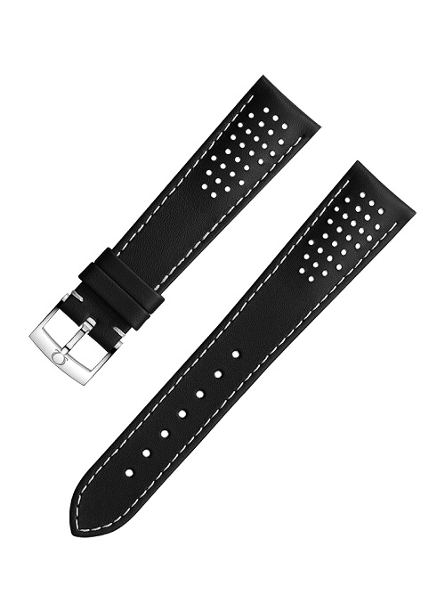 Omega - Black Leather Strap 19mm - 032CUZ009780