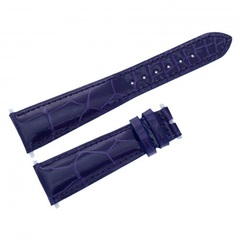 Patek Philippe Vintage Violet Alligator Strap 19mm X 14mm