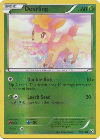 Deerling - 13/114 - Common - Reverse Holo