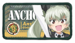 Girls und Panzer (Movie) - Full Color Removable Patch: Anchovy