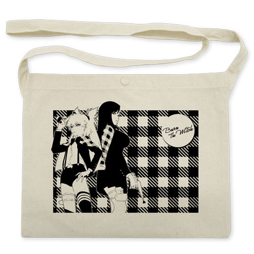 BURN THE WITCH Musette Bag /NATURAL