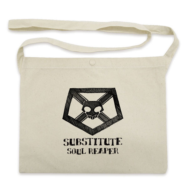 BLEACH Substitute Soul Reaper Badge Musette Bag /NATURAL