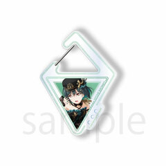 Love Live! Nijigasaki High School Idol Club Acrylic Clear Carabiner Shioriko Mifune