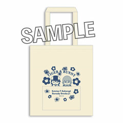 TIGER & BUNNY Tote Bag Relaxed Pattern