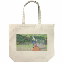 SK8 the Infinity Langa Full Color Large Tote Bag /NATURAL