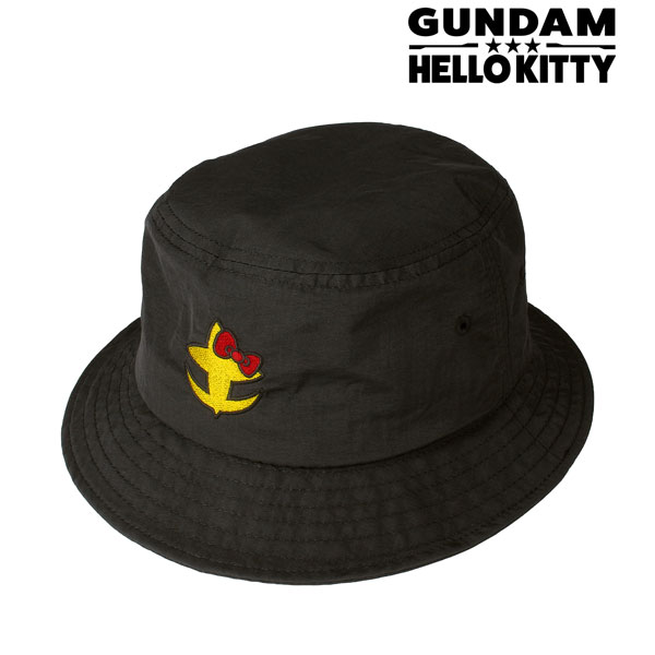 Gundam & Hello Kitty Embroidery Bucket Hat