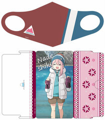 Yuru Camp SEASON 2 Mask & Case Set Nadeshiko Kagamihara