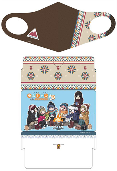 Yuru Camp SEASON 2 Mask & Case Set