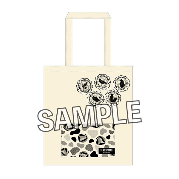 Haikyuu!! Tote Bag Natural Pattern