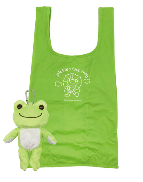 Pickles the Frog Plush Eco Bag GR